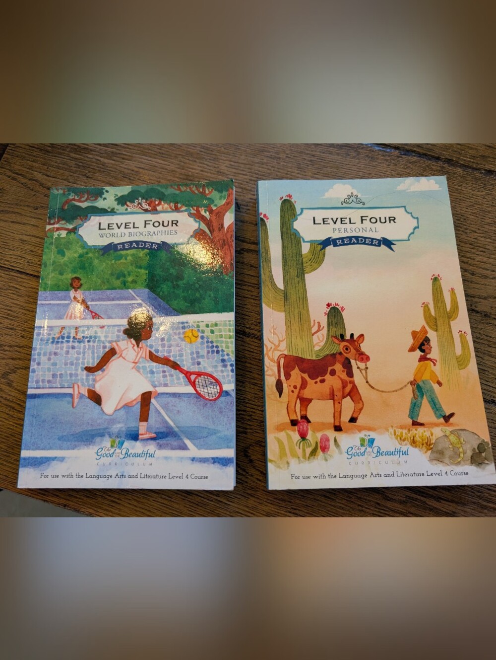 The Good and Beautiful Level Four WORLD BIOGRAPHIES AND PERSONAL READER